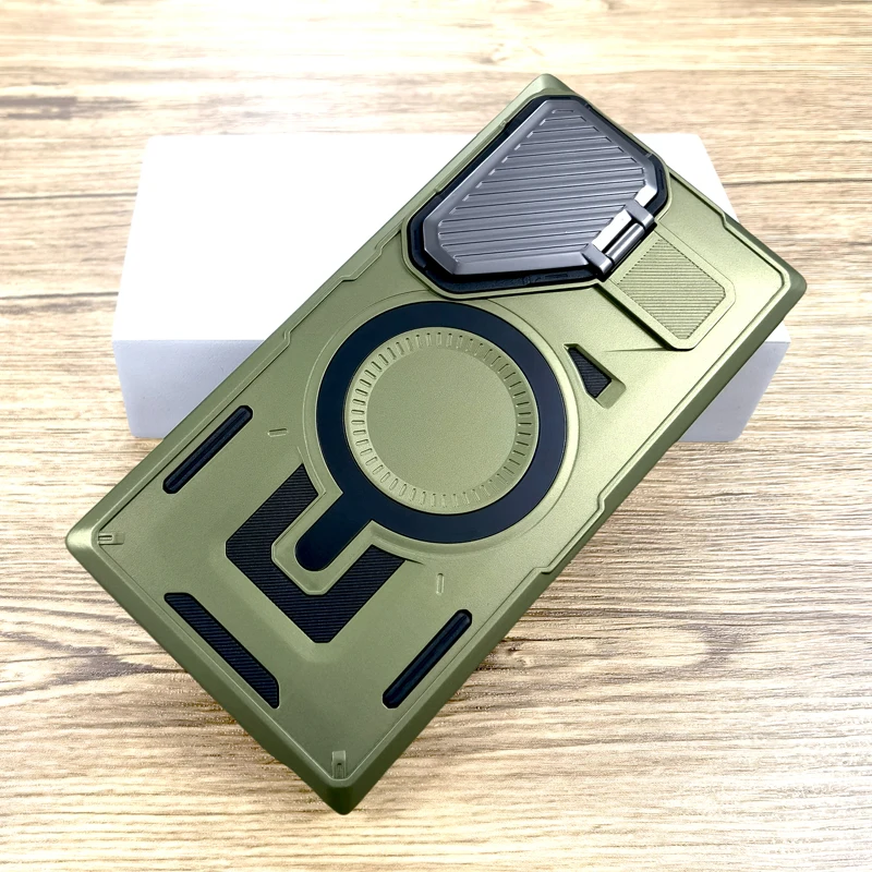 Shockproof Armor Case with MagSafe Charging Compatibility
