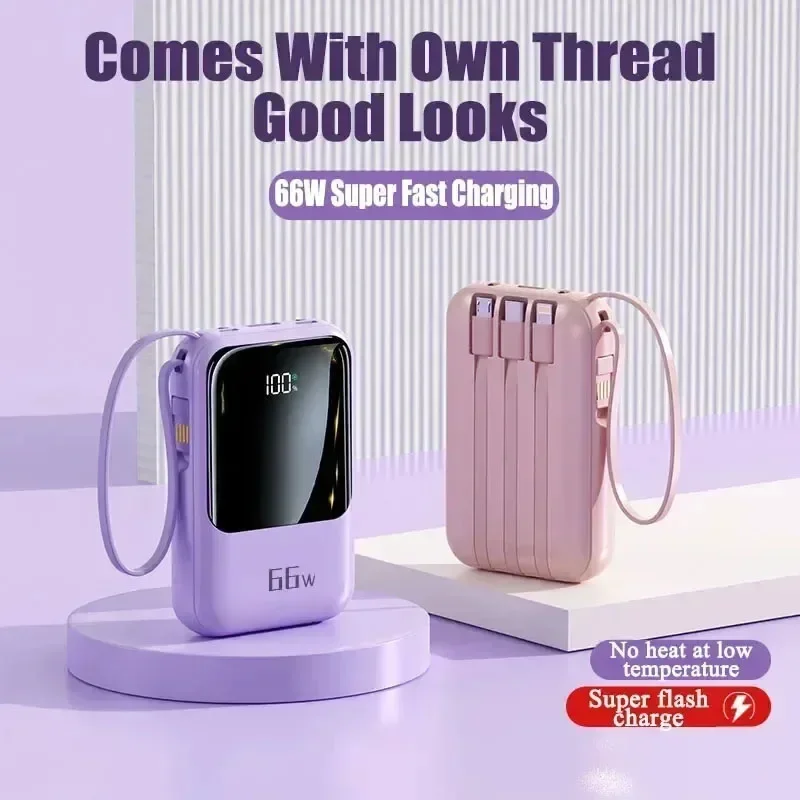 New Mini Power Bank 66W 20000mah Super Fast Charging PD 20W iPhone Huawei Samsung Samsung yimi 5