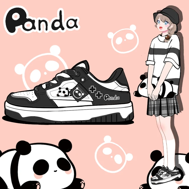 PandaPlay Low-Top Sneakers