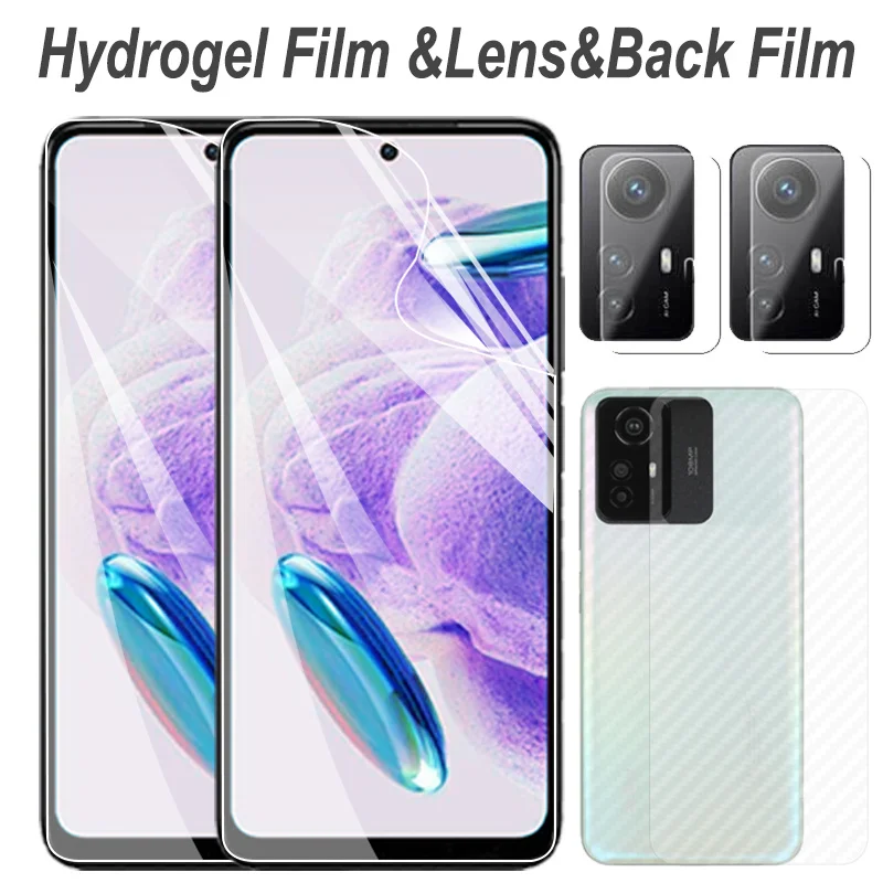 Redmi Note 12 S Idrogel Pellicola Per Xiaomi Redmi Note 12 Pro Plus 5G Pellicola Per Redmi Note 12 Pro 5G Protezioni Schermo Redmi Note 12 Hydrogel Re