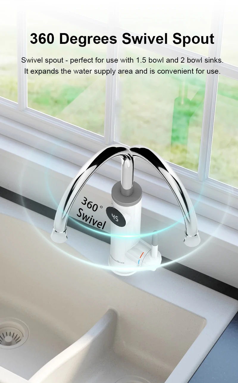 Aquecedor sem tanque
