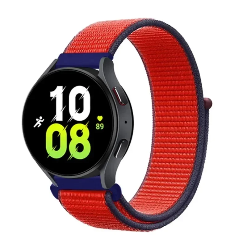 Nylon Sport Loop Bracelet, 22mm/20mm Strap, Universal Smartwatch Band