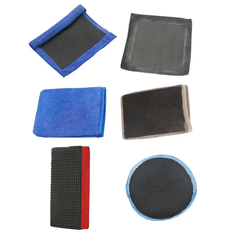 

Полотенце из микрофибры для ухода за автомобилем из глины