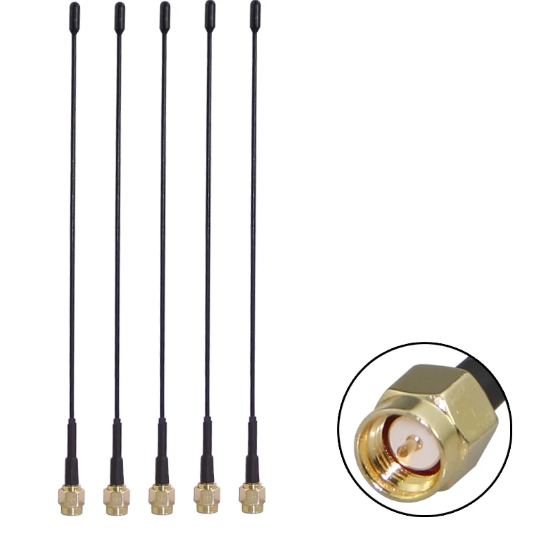 LoRa 433MHz SMA 수 커넥터 고 이득 소프트 안테나 라디오 스테이션 데이터 전송 모듈, 원격 제어 벤딩 햄 라디오