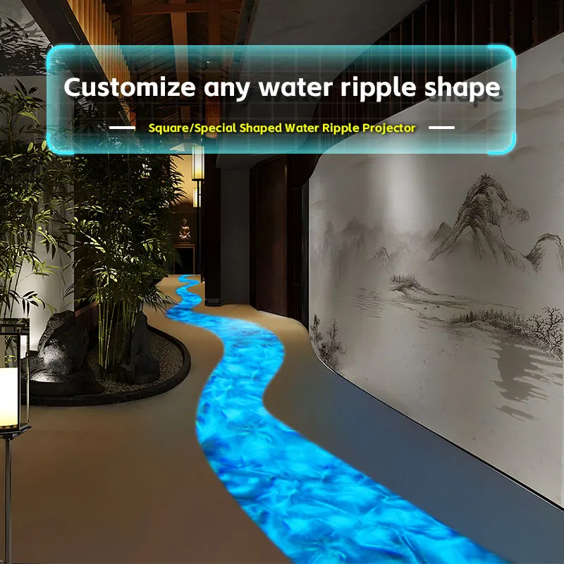 Dynamic Water Wave Projection Lamp 2