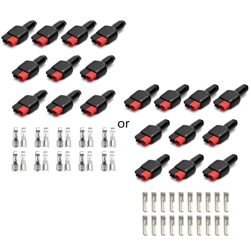 

10Pairs 45A Battery Quick Coupling Plugs Powerpoles Connector Electrical Parts