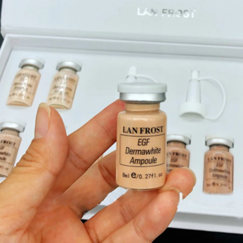 8ml BB Cream Glow Serum Ampoule Essence Facial Niacinamide/Peptide Foundation Moisturizing Hyaluronic Acid Skin Care Beauty 4