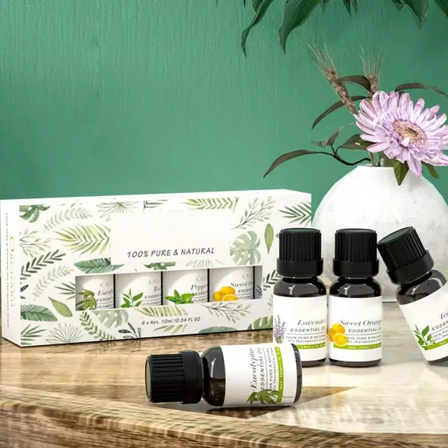 Elevate your senses with the Aromatherapy Oils Set