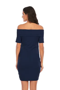 Summer Maternity Dress Photograghy Props Sleeveless Pregnancy Clothes For Pregnant Women Off Shoulder Brief Shot Maternity Dress 6