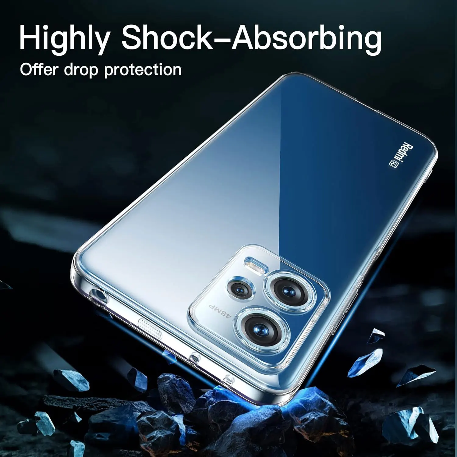 Ultra Thin Clear Silicone Soft Protective Phone Case