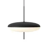 Modern Simple Astep Pendant Light Restaurant Living Lamp Bedroom Study Bar LED Lamp Black And White UFO Chandelier 5