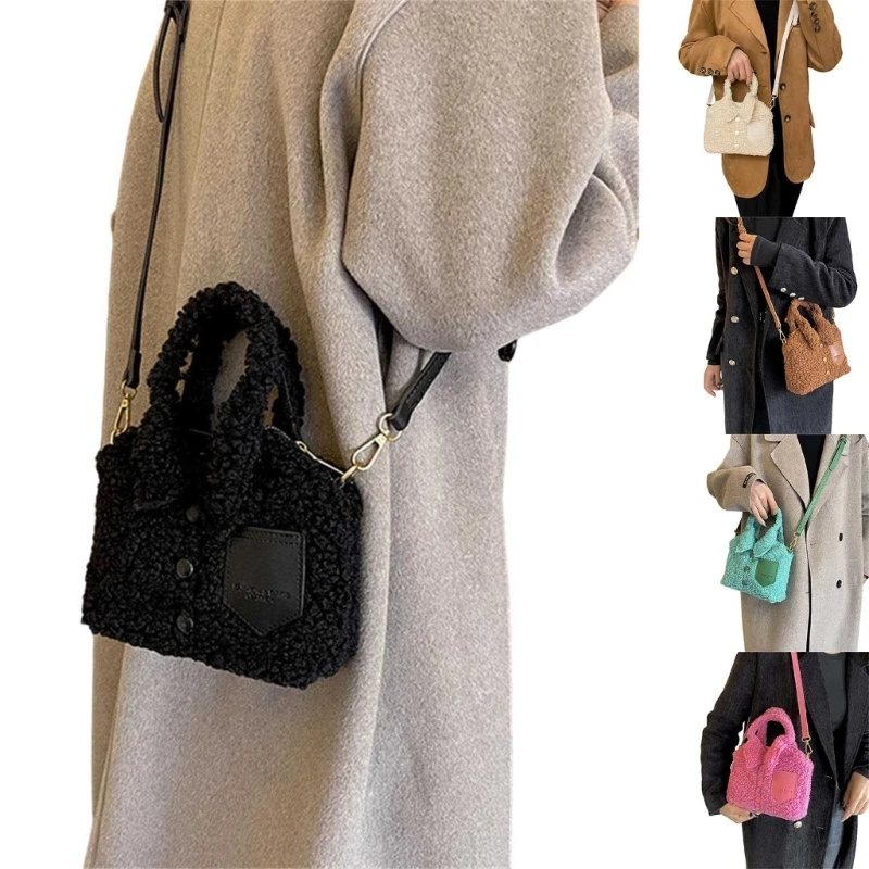 

Stylish Crossbody Bag in Solid Colors Shoulder Bags Handbag for Casual Outfits