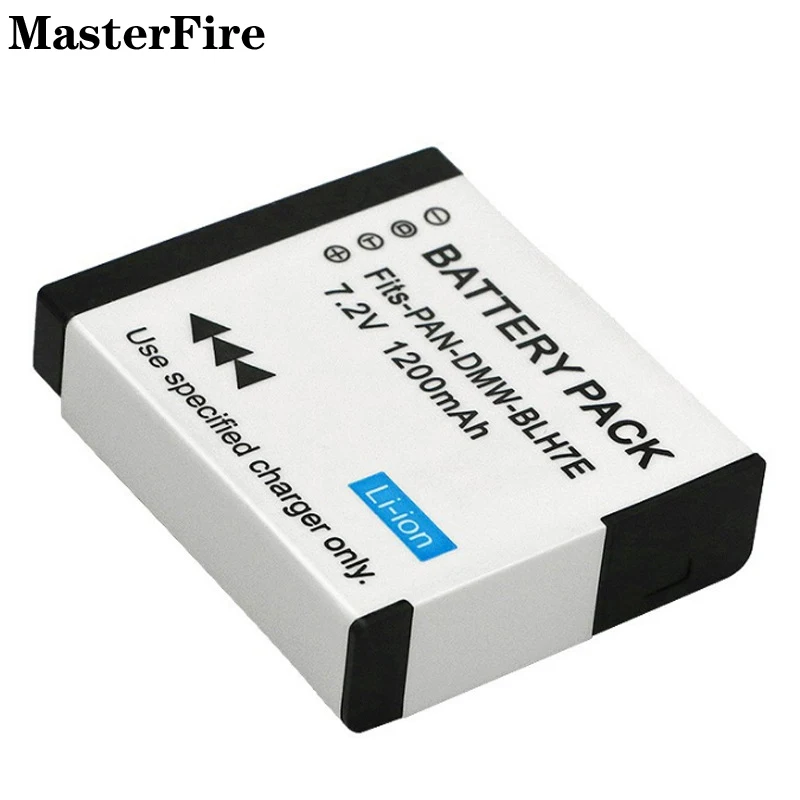 Batteria Di Ricambio All'Ingrosso Dmw-Blh7E Dmw-Blh7 7.2V 1200Mah Per Cella Panasonic Lumix Dmc-Gm5 Dmc-Gm1K Dmc-Gh7 Dmc-Gf8 Dmc-Lx10