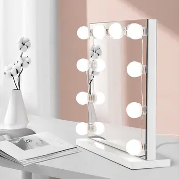 내구성 보호 눈 유니폼 조명, DIY LED 화장 거울 조명, 2 미터 와이어 필 라이트, 1 세트