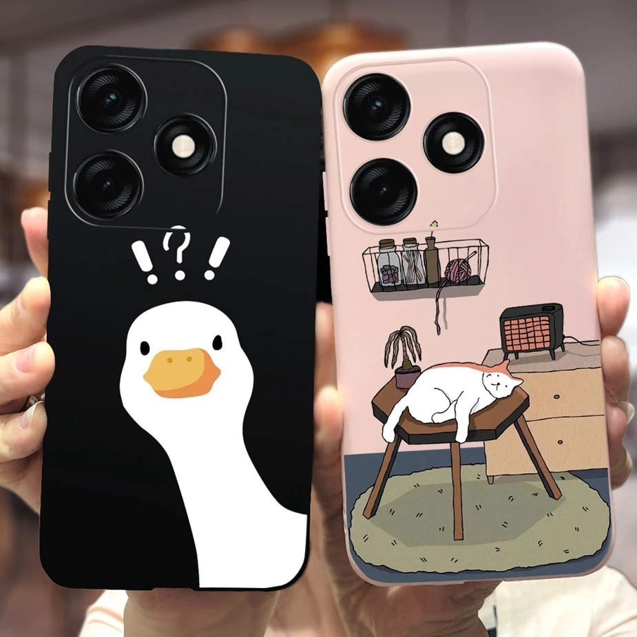 Cute Fashion Painted Soft Silicone Phone Case Cover