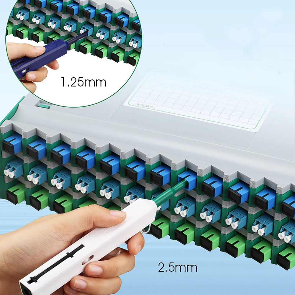 Fiber Optic Cleaner SC LC Cleaner Fiber Optic Connector cleaning tool 2.5mmUniversal Connector Fiber Optic Cleaning Pen