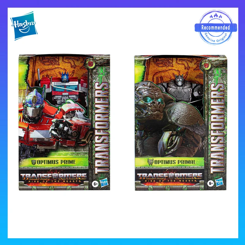 

Hasbro Transformers Authentic Original Movie 7 Voyager Optimus Prime/Captain Orangutan Robots Model Toys Characters F5495/F5496