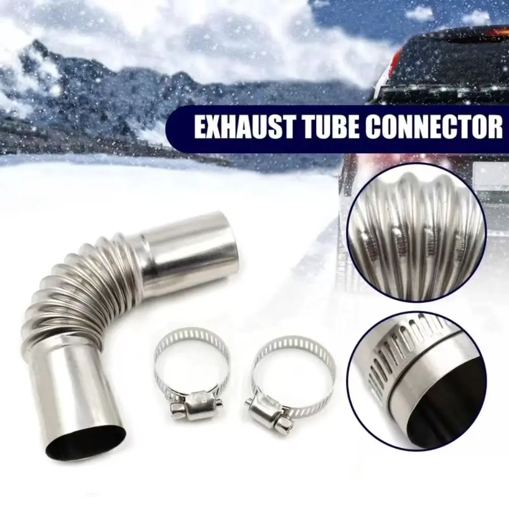 New 25mm Exhaust Pipe Tube Elbow Connector For Eberspacher Webasto Diesel Heater Accessories