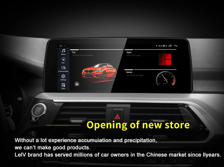 Factory Price Snapdragon chip 10.25" 8 Core Android Auto Appale Carplay For BMW