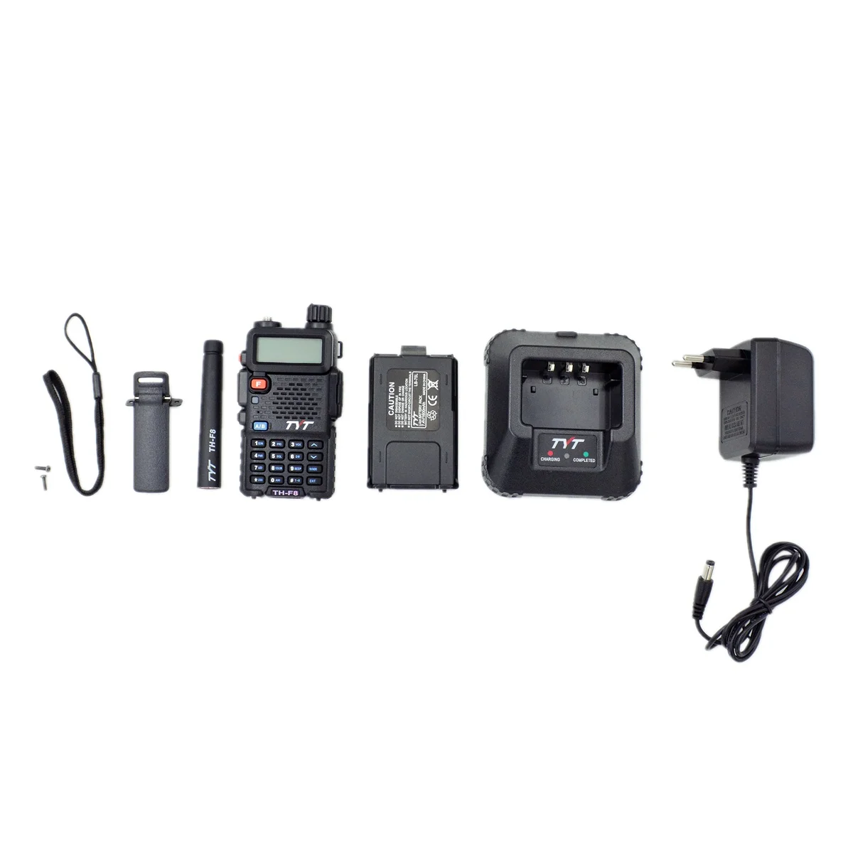 TYT TH F8 Two Way Radio UHF 400-480Mhz HAM FM Amateur Transceiver 5W Scrambler Encrypt Short Antenna Wireless Communication 5