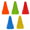 5Pcs 23CM Football Training Cones 9Inch Soccer Sign Bucket Barrier Kids Adults Springback Marking Cup Symbol Sports Accessories