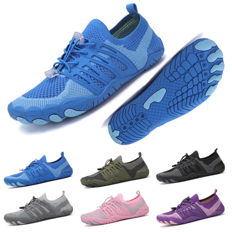 Summer five finger water shoes Water shoes summer breathable beach sandals quick dry water men's non-slip surf shoes