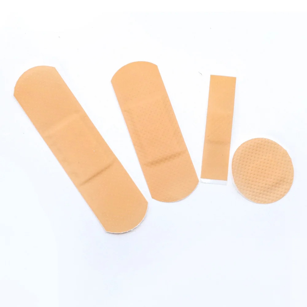 100pcs/lot Baby Skin Bandage Waterproof Breathable Adhesive Plaster Wound Stripes Hemostasis Sticker Band First Aid Bandage