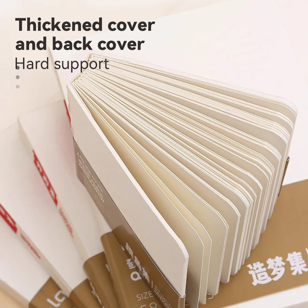 Portable Watercolor Sketchbook 58 Sheets 4