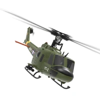 F07 UH1 Huey Helicopter F08 Light Flow 6 Channels Brushless Helicopter Model RC Helicopter Single Propeller Simulation Model Toy 2