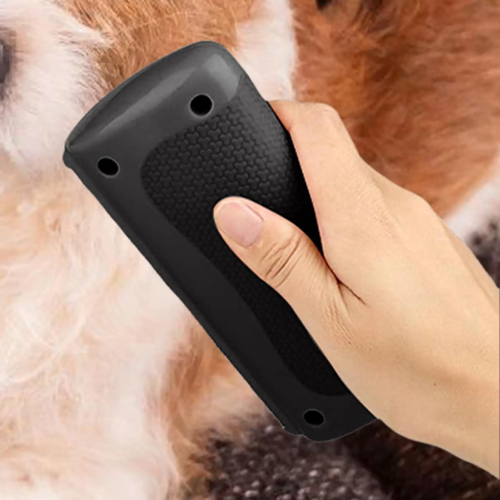 Black Pet Deshedding Brush Ergonomic Dog Brush Cat Grooming Comb Hair Remover Tools for Long and Short Hair Pet