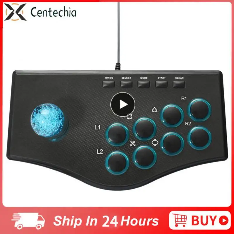 Arcade Fight Stick Street Fighting Joystick Controller Gamepad Per Ps3 / Pc / Android, Usb Pc Street Fighter Arcade Game