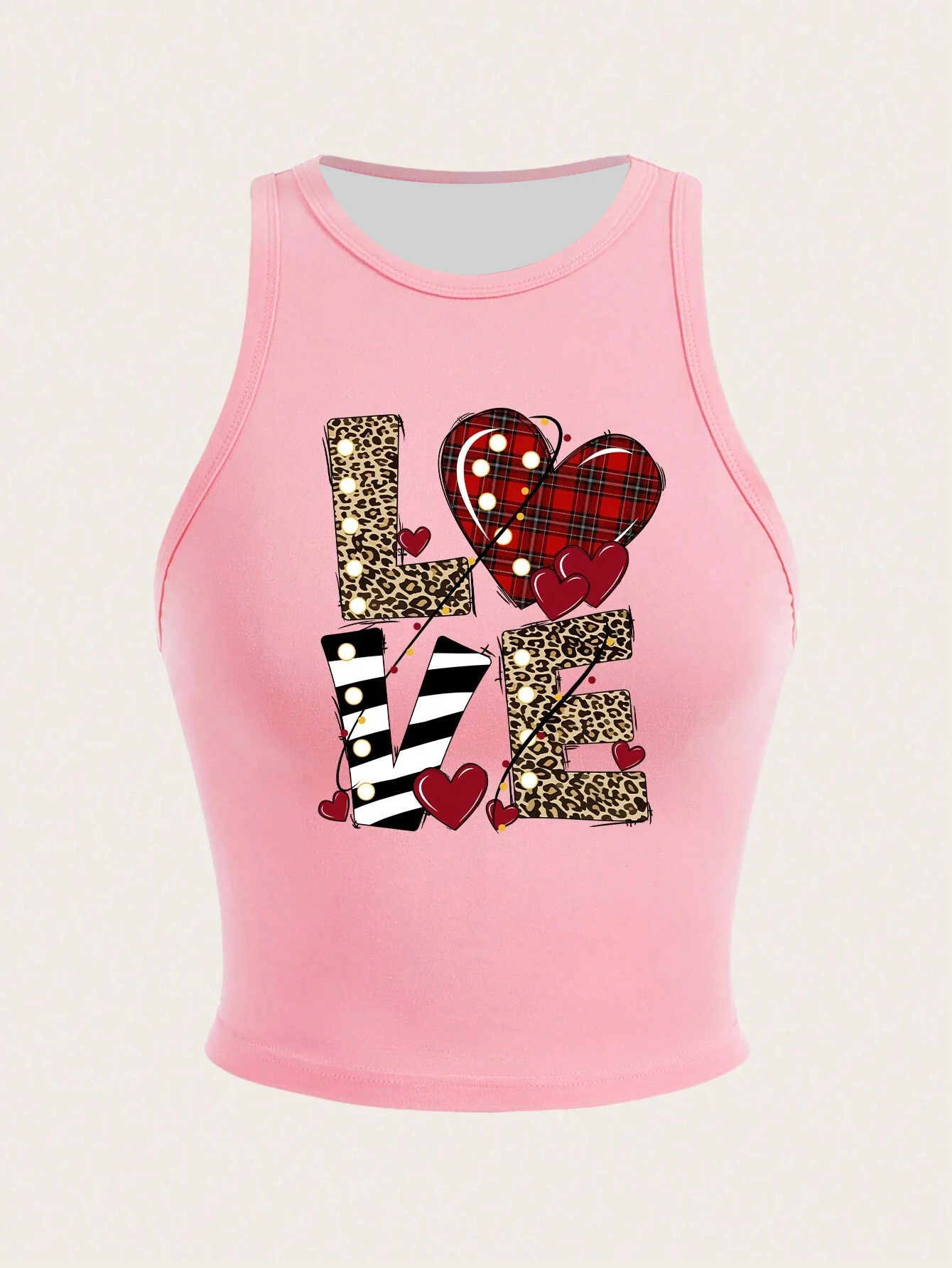 Brief Grafik Druck Crop Tank Top Weste Sommer Lässige Mode Kurze T-Shirt Sexy Hip Hop Streetwear Y2k Kleidung Weibliche Kleidung – Detail 21