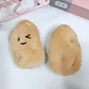 1Pc Cat Toys Cute Cartoon Plush Potato Shaped Pet Toy for Cats Kittens 4