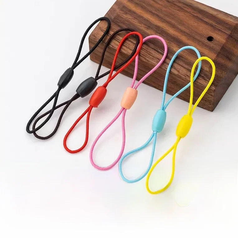  8-aped Elastic Rope Fitn Gym Phone Metro Card USB Fla Drive DIY ort Rope Faion Accory by Pengkai