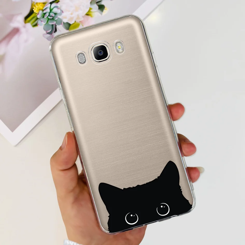 Floral Clear Silicone Soft Phone Case Cover