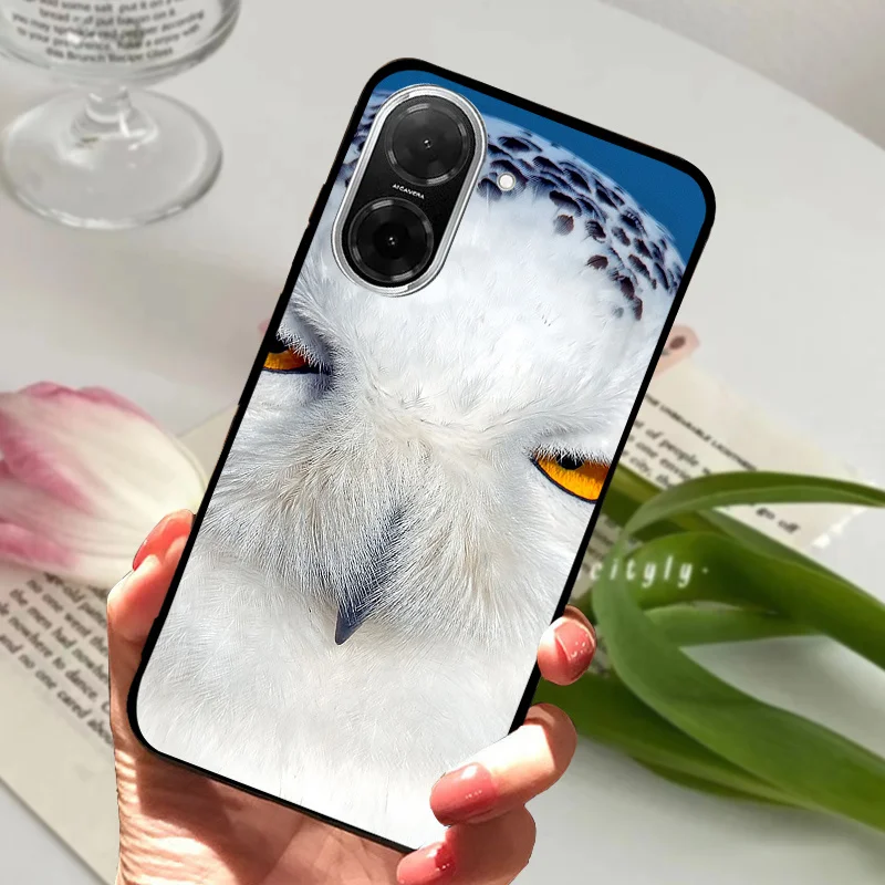 Fashionable Painted Soft Silicone Phone Case - Stylish Protective Cover