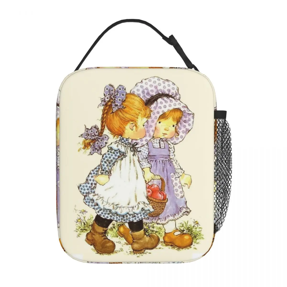 

Маленькая изолированная сумка для ланча для девочек, поэт Сара Кэй, сумка для еды, многоразовый термоохлаждающий Ланч-бокс для пикника