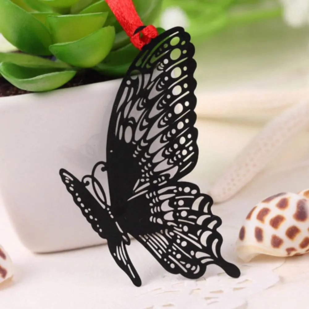 1Pcs Chinese Style Metal Hollow Bookmark Exquisite Book Clip Portable Book Page Pagination High-quality Page Marker