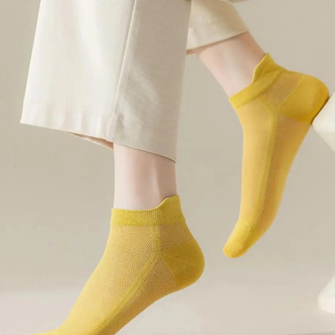 5 Pairs/Set Solid Candy Colors Invisible Silicone Non-slip Women Sock Boat Fashion Kawaii Socks For Simple Cute Girls Socks silicone socks woman socks women socks boat socks