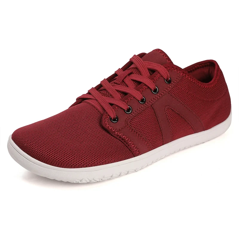 Unisex Minimalist Barefoot Sneakers with Wide Toe Box and Zero Drop Sole