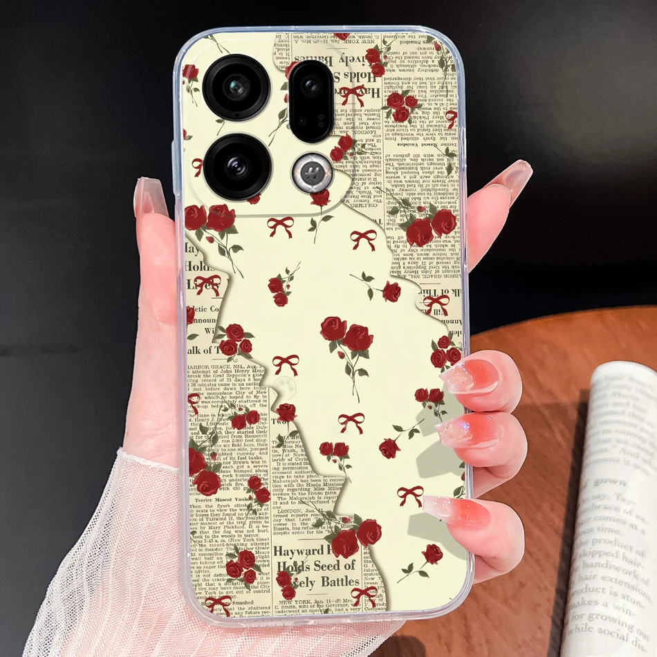 Lovely Fish Pattern Soft TPU Clear Silicone Shockproof Phone Case