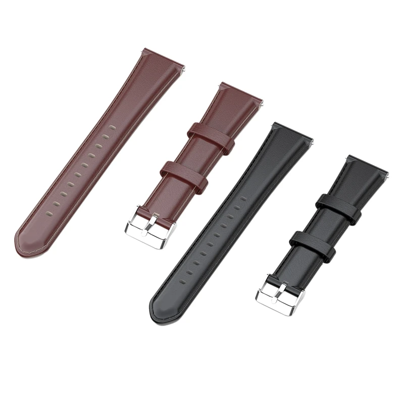 

Ремешок кожаный для часов Ticwatch Pro 3 E2 S2 GTX, 22 мм