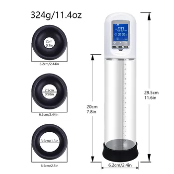 Enlarger Penis Pump Male Penis Enlargement Extender Masturbators for Men Vacuum Pumps Dick Sucking Sex Toys Adults Goods for Men 3