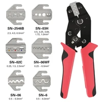 Pince pressée, outils d'électricien, outil de sertissage, bornes électriques, pince électronique, connecteur de pressage, boîte à mâchoires manuelles 2