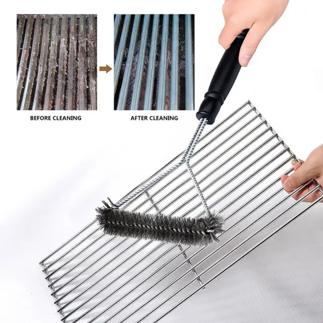Tisztító Kefe Grill Bbq Tiszta Szerszám Kiegészítők Sörték Nem Tapadó Huzaltisztító Kefék Tartozék