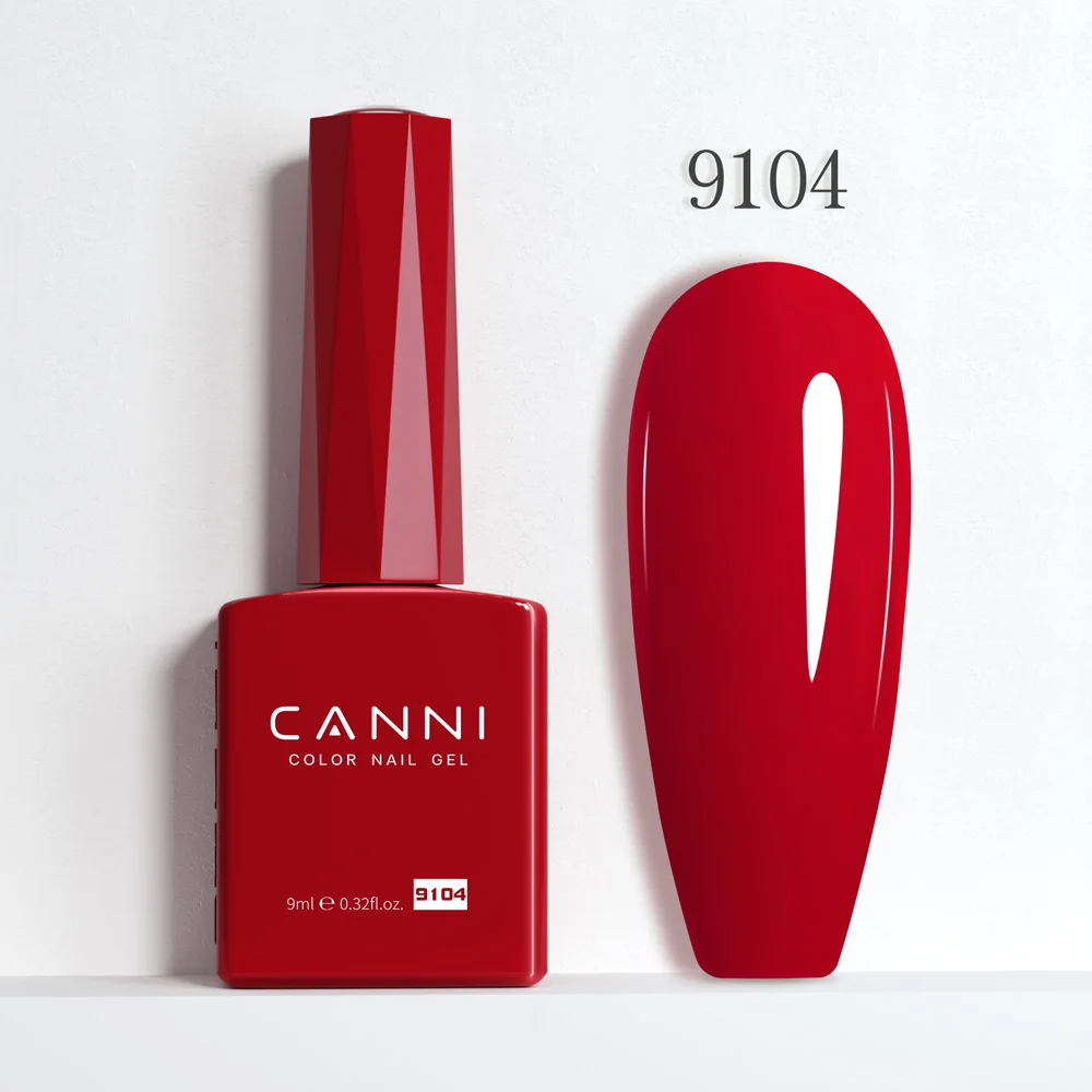 CANNI Super Glossy Glitter Cat Eye Nail Gel Polish - Hema Free Diamond Top Coat, Semi-Permanent UV LED Varnish