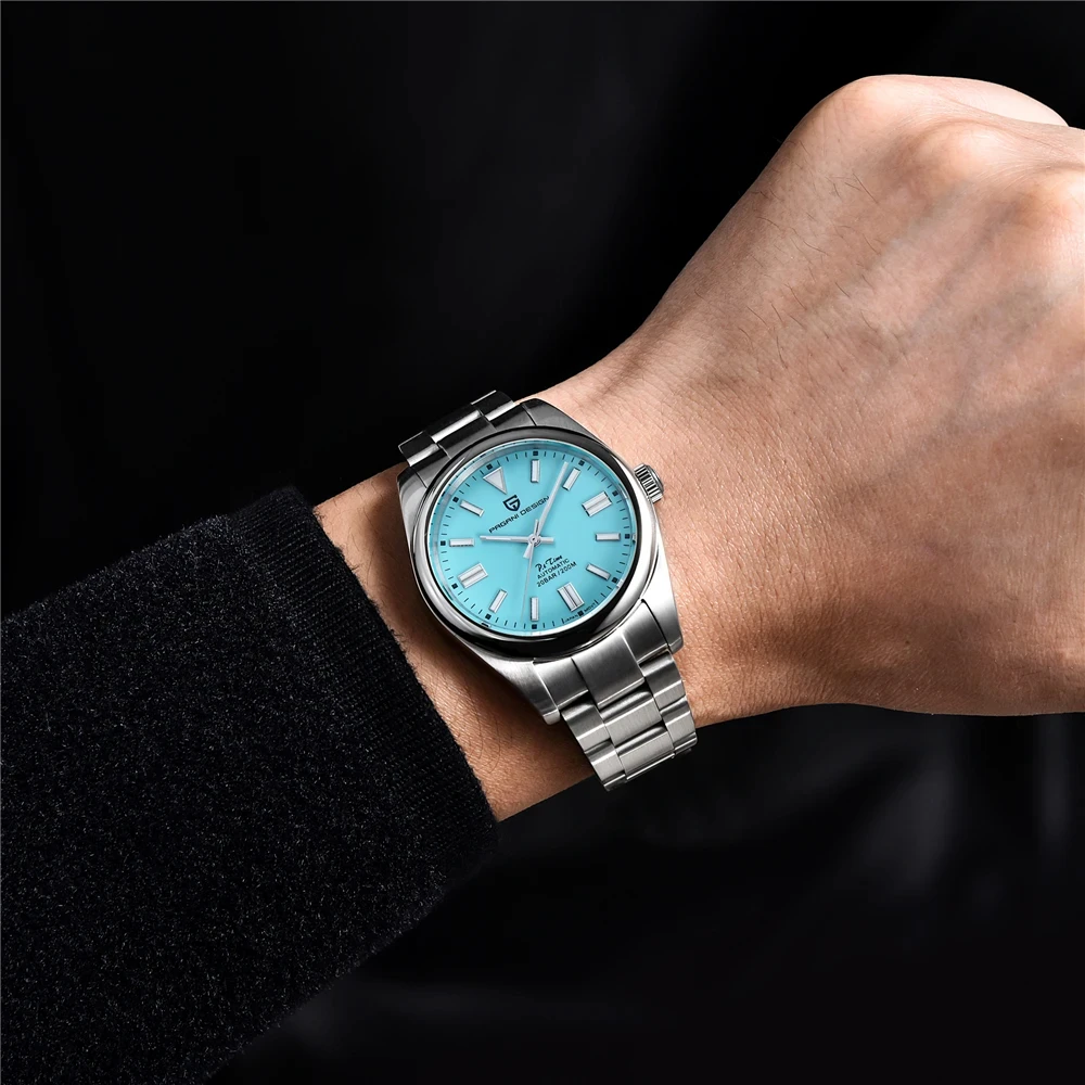 2024 PAGANI DESIGN PD1690 Automatic Men's Watch Stainless Steel Simple Mechanical Wriswatch Sports Luxury Clock reloj hombre