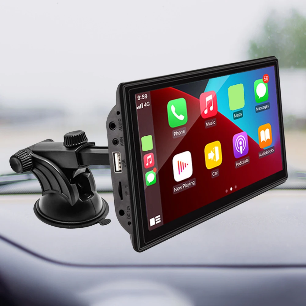 Portable Navigator HD Display Carplay Android Auto Car Intelligent System Mirrorlink 7.0 Inch Touch Screen WiFi Reversing Camera