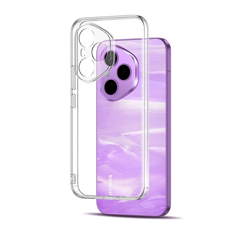Luxury Clear Silicone Soft Case - Ultra Thin Transparent Back Cover Coque