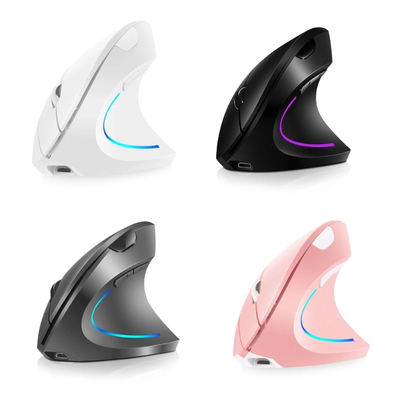 Right-Hand-Wireless-Vertical-Mouse-Optical-Ergonomic-Design-for-Desktop ...